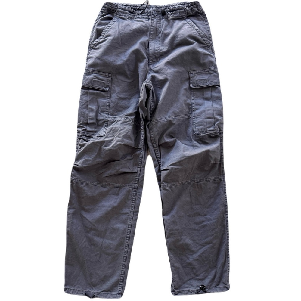 NWOT Women's Brandy Melville Grey Cargo Pants Y2K One Size